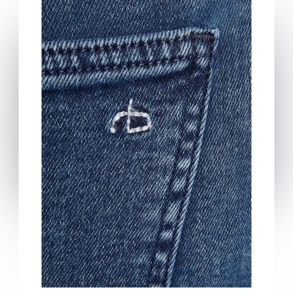 Rag & Bone Nina High-Rise Cropped Skinny Jeans - size 23 - Picture 2 of 4